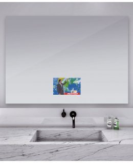 Electric Mirror LOF-156-AV-6040  Loft Mirror with 15 INCH TV